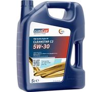 EuroLub 4 x 5 L Cleanstar C2 5W-30 Olio Motore Renault Citroen Fiat Indossare