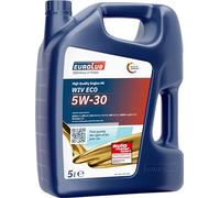 EuroLub 2 x 5 L Wiv Eco 5W-30 Olio Motore VW BMW Mercedes Porsche