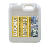 Euromeci Ferrotone Gel, Disincrostante energico in Gel, 5.000 ml