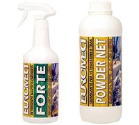 Euromeci Forte, Detergente sgrassante nautico energico, 750 ml & Powder Net, Sbiancante per gel-coat e teak in polvere, 750 g