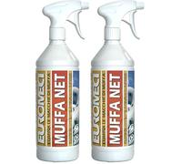 Euromeci Muffa Net EMN7S, Detergente per macchie di muffa, 750 ml (Confezione da 2)