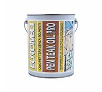 Euromeci Pen Teak Oil PRO, Olio per Teak all'Acqua, 4.000 ml