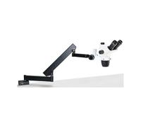 Euromex Microscopio stereo zoom NZ.1703-AP, NexiusZoom EVO, 6,5x - 55x braccio articolato con morsetto da tavolo, senza illuminazione, trino