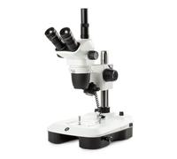 Euromex Microscopio stereo zoom NZ.1903-M, 6.7-45x, Colonna, Luce incidente e trasmessa, trino, Specchio per campo scuro, Embriologia