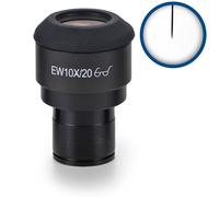 Euromex Oculare di misura IS.6010-P, WF10x/20, pointer, microm., Ø 23,2 mm (iScope)