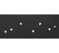 Euronatale 240 Mini-Sfere Led uso Interno Esterno Lunghezza 9,60m + 3mm di cavo