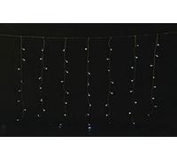 Euronatale Bianco LED Tenda 96 LUCI 3mtx1mt X Ester, Come Foto, Unica