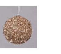 Euronatale L.ESP.Strass Sfera Ambra 100mm PL-67014, Come Foto, Unica