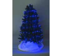 Euronatale Mantello Luci Natale 210 LED per Alberi 2,10 mt Bianco Blu Multicolor