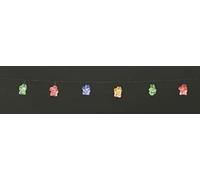 Euronatale Multicolor LED Catena 20 LUCI 2mt X in$$, Come Foto, Unica