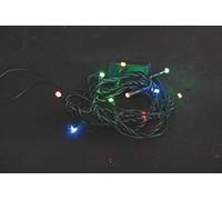 Euronatale Multicolor LED INT. 20 LUCI 3,5mt, Come Foto, Unica