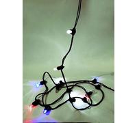 Euronatale Multicolor LED INT. 20 LUCI 5+1,5mt$$, Come Foto, Unica