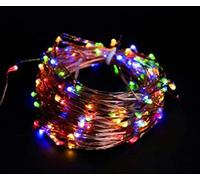 Euronatale Multicolor MICROLED EST 180 LUCI 18mt+2C, Come Foto, Unica