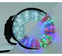 Euronatale Tubo Natale Led Multicolor Motore 8+1,5 mt Cavo Esterno Interno