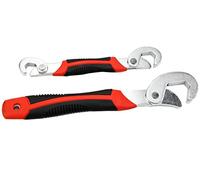 Euronovità EN-23193 Set Chiave Multiuso Universale per Dadi e Bulloni, Grigio, Set di 2 Pezzi