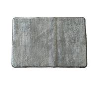 Euronovità EN-27276 Tappeto Magico Genio in Microfibra, Zerbino per Ingresso colore Grigio, 40x55 cm