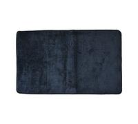 Euronovità EN-27290 Tappeto Magico Genio in Microfibra, Zerbino per Ingresso, Colore Nero, 40x55 cm