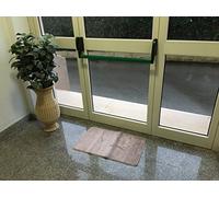 Euronovità EN-27665 Tappeto Magico Genio, Microfibra, Tortora, 57x150x2 cm