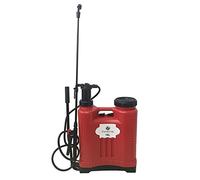 Euronovità EN-82315 Pompa a Spalla manuale 16 Lt. Pompa Irroratrice, Nebulizzatore, Spruzzino Per Giardino. Colore Rosso, 38 x 38 x 18 cm