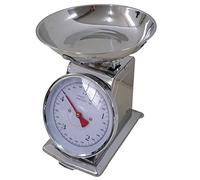 BILANCIA ACCIAIO INOX ANALOGICA DA CUCINA PESO 5Kg MECCANICA SENSIBILITA' 20gr