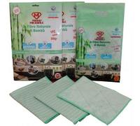 EURONOVITA' SRL Panno Bamboo Panno Bambu' per pulizia casa 2PZ 40X50+1PZ 20X25 350GR EN-20710