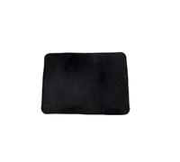 EURONOVITA' SRL Tappeto Magico Genio in Microfibra Antiscivolo Lavabile in Lavatrice - Varie Misure e Colori (Nero, 40x55)