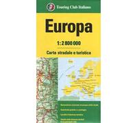 Europa 1:2.800.000. Carta stradale e turistica