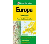 Europa 1:2.800.000. Carta stradale e turistica. Ediz. multilingue