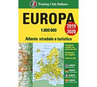 Europa. Atlante stradale e turistico 1:800.000