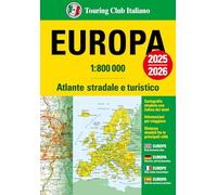 Europa. Atlante stradale e turistico 1:800.000. 2025-2026