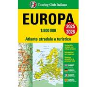Europa. Atlante stradale e turistico 1:800.000. 2025-2026