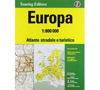 Europa. Atlante stradale e turistico 1:800.000. Ediz. multilingue