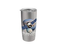 Europa Clipper Space Exploration Luna coperta di ghiaccio di Giove Bicchiere termico in acciaio inox doppia parete