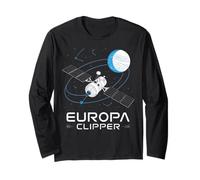 Europa Clipper Space Exploration Luna Coperta di Ghiaccio di Giove Maglia a Manica