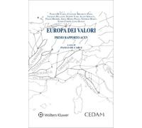 Europa dei valori. Primo rapporto ACEV - 2022 - CEDAM