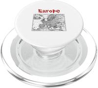 Europa (Dichiarazione Patriot & Grafico Vecchio Mappa) PopSockets PopGrip per MagSafe