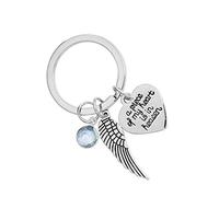 Europa e America personalità Amore Ali Pendente Portachiavi Portachiavi Blu Creativo e utile Convenient Handled