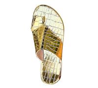 Europa e gli Stati Stile Delle Donne Commercio Estero Grandi Dimensioni Set Toe Fondo Piatto Una Parola Pantofole Bordo Pietra Modello Open Toe Spiaggia Sandali Slipper Donna Pantofole Stivali Taglia