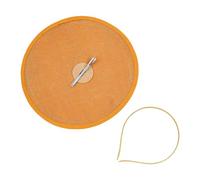 Europa e Stati Uniti da sposa in rete, accessori per capelli per feste nuziali, balli scolastici, accessori per capelli, fasce per capelli per feste in costume (giallo, 26 cm)