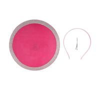 Europa e Stati Uniti da sposa in rete per feste nuziali, balli di fine anno, accessori per capelli, fermagli per capelli, fasce per capelli per feste in costume (26 cm)