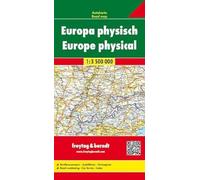 Europa fisica 1:3.500.000: Wegenkaart 1:3 500 000: 2201