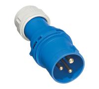 Europa IP163P 230V 2P + E 16A Blu IP44 Spina 1 - 2.5mm Croce Sezione