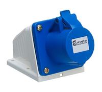 Europa ISS163P 230V 2P + E 16A Blu IP44 Presa Superficie 1 - 2.5mm Croce Sezione