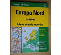 Europa nord. Atlante stradale e turistico 1:800.000