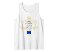 Europa Patriots Orgoglioso Paesi Europei UE Unita Canotta