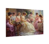 Europa Puzzle 1000 Pezzi Adulti, 5D DIY Puzzle Donna Pattern Design con Confezione Regalo per Regalo Donna, Attività Famiglie Impegnative Principianti per Home Wall Bedroom Decor 75 x 50 cm -962Y