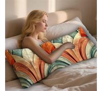 Europa settentrionale Cuscino per Dormire Laterale 50x130cm Cuscino Lungo per Dormire sul Fianco Per Gravidanza e Sostenere la Maternità, Pillow Gravidanza Arte Cuscini Corpo Cuscini Divano LYD-858
