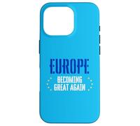 Europa Unione e futuro Difesa dell'UE e Democrazia Custodia per iPhone 16 Pro
