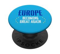 Europa Unione e futuro Difesa dell'UE e Democrazia PopSockets PopGrip Adesivo
