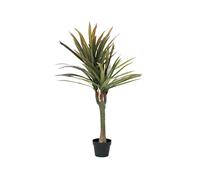 EUROPALMS Dracena Artificiale 120cm - Pianta Decorativa da Interno/Esterno